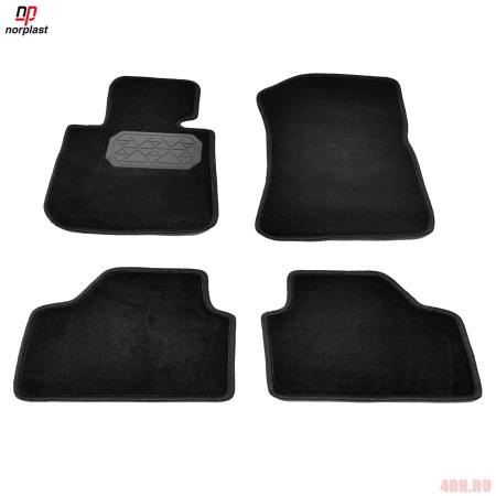 Ковры салона текстильные для BMW Х1 (E84) (2009-2015) № NPL-VTe-070-010