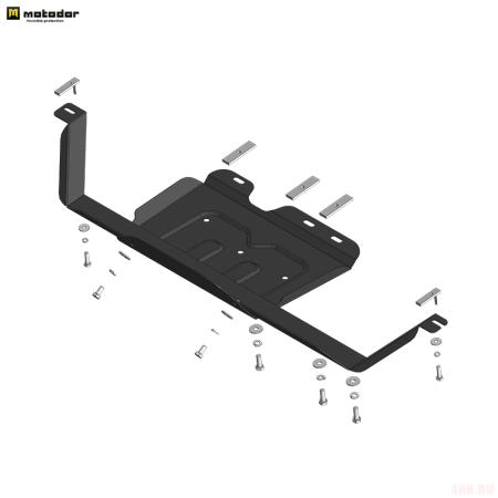 Защита раздаточной коробки для JAC T9 (2024-2025) № 78318