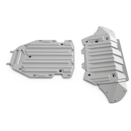 Защита двигателя и КПП для Audi Q7 (2015-2025) 2 части № K333.0350.1