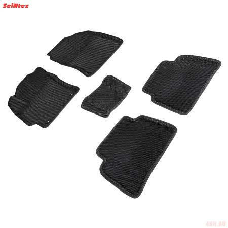 Коврики салона Eva 3D "соты" для Toyota Corolla (2019-2025) № 95470