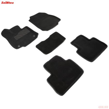 Коврики салона 3D текстильные для Toyota RAV4 (XA50) (2019-2025) АКПП № 92944