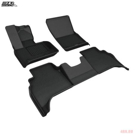 Коврики салона текстильные Liner 3D Kagu TPR для Mercedes G-Class (W464) (2019-2025) № ST 75-00012