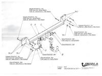 Фаркоп Imiola для Volvo XC60 (2017-2024) быстросъемное крепление № V.A35