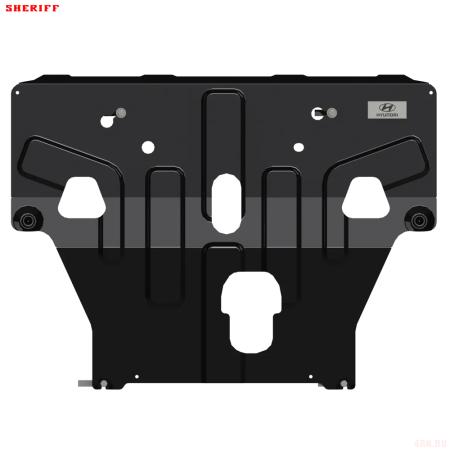 Защита картера и КПП для Hyundai Sonata (2020-2025) № 10.4408