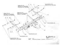 Фаркоп Imiola для Renault Clio универсал (2013-2018) твердое крепление № R.055