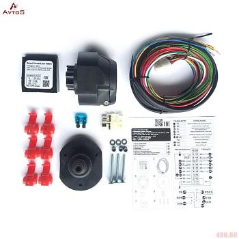 Универсальная электрика к фаркопу с блоком согласования № SC-07