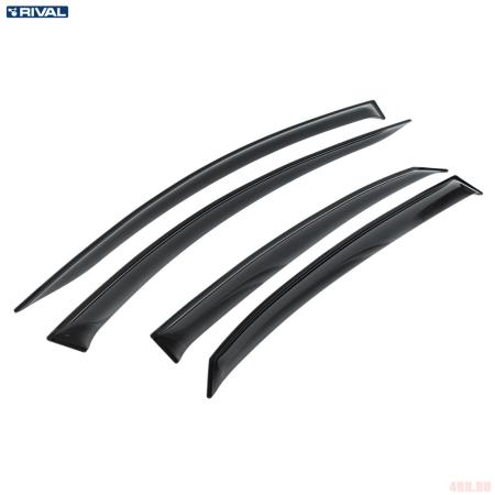 Дефлекторы окон для Lada (ВАЗ) Vesta Cross Sport CNG (2015-2025) № 36006001