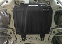 Защита двигателя и КПП для Peugeot 4007 (2007-2012) увеличенная № 111.4016.3