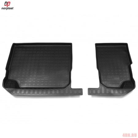 Коврики в салон Norplast для Skoda Kodiaq (2017-2024) 3-й ряд № NPA00-C81-251