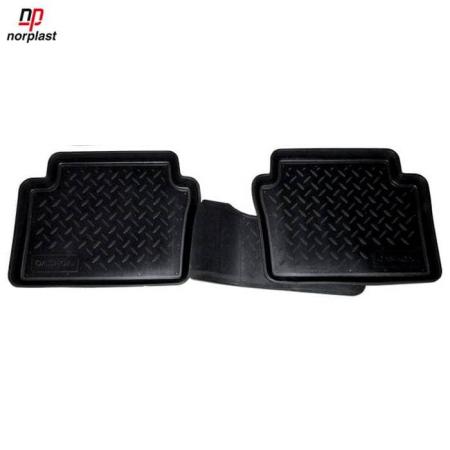 Коврики салона Norplast задние для Nissan Qashqai+2 (2008-2014) № NPL-Po-61-63