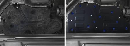 Защита топливного бака для Volkswagen Teramont 4WD (2018-2025) № 111.5862.1