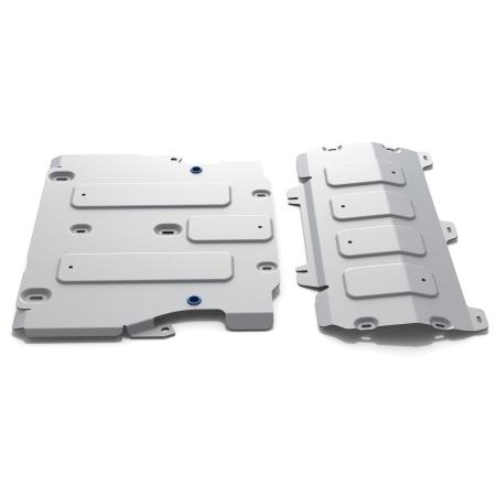 Защита двигателя и КПП для Audi A7 (2018-2025) 2 части № K333.0338.1