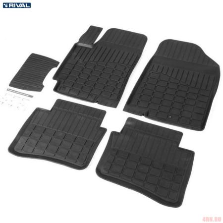Коврики салона Rival литьевые для Kia Rio 3 (2011-2016) № 62305001