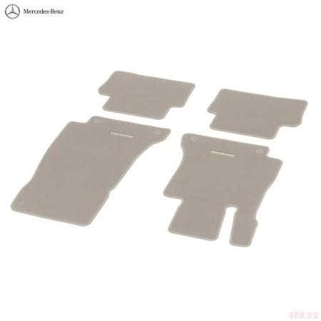 Коврики салона текстильные оригинальные для Mercedes CLS-Class (C257) (2021-2023) бежевые № A2136803505648U20