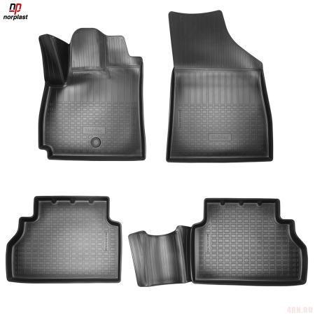 Коврики салона 3D для Chevrolet Tracker (2021-2025) № NPA11-C12-753