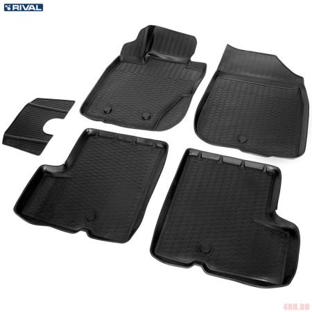 Коврики салона Rival для Renault Duster 4WD (2010-2015) № 14701005