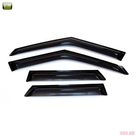 Дефлекторы боковых окон для Land Rover Discovery (2017-2025) № SLRDIS1732