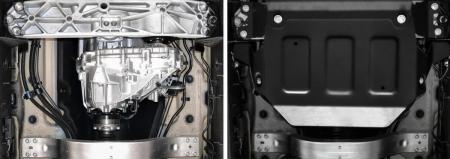 Защита раздаточной коробки для Mercedes G-Class (2018-2025) черная № 2333.3954.1.6