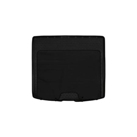 Коврик в багажник с функцией защиты бампера Econom для Renault Kaptur (2016-2023) 4WD, 2WD (для комплектаций с фальш-полом) № ELEMENT.SET.011