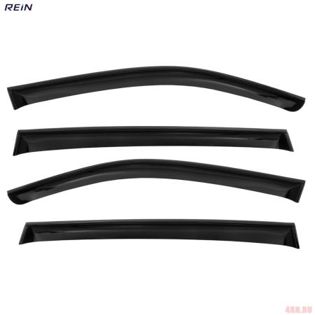 Дефлекторы окон Rein для Jeep Compass (2017-2025) № REINWV1148