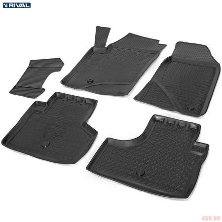 Коврики салона Rival для Chevrolet Niva 5дв. (2009-2020) № 11004001