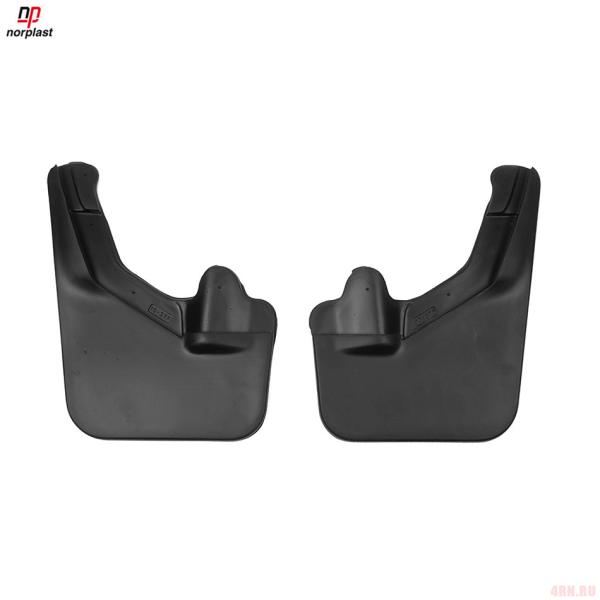 Брызговики передние для Cadillac Escalade (2020-2024) (автоматическая подножка) № NPL-Br-10-37F