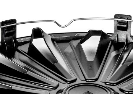 Колпаки колесные MICHELIN 16", "Космо", серебристо-черные, 4 шт. № 300272