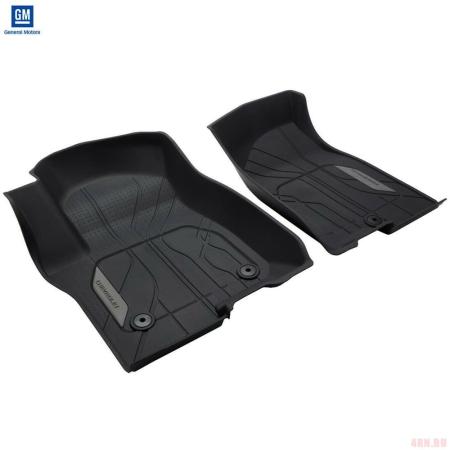 Коврики салона передние с высокой кромкой оригинальные для Chevrolet Tahoe (2021-2025) № 84646685