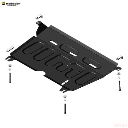 Защита картера и КПП Toyota Camry (2018-2024) № 72504
