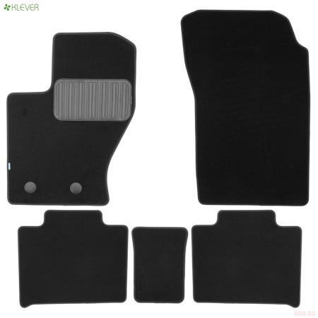 Коврики салона текстильные Premium для Tank 500 (2022-2025) 5 шт. № KLEVER0312200222110kh