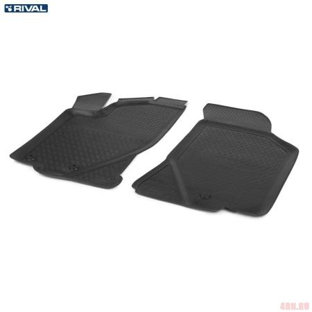 Коврики салона передние для Lada (ВАЗ) Granta (2018-2025) № 16001005