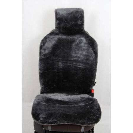 Комплект накидок 2 шт из натурального меха (овчина, короткий ворс, Россия плюс) № CRP022