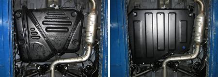 Защита топливного бака для Chery Tiggo 5 FWD (2014-2020) № 111.0915.1