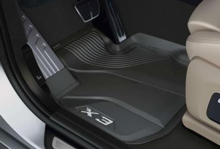 Коврики салона передние оригинальные для BMW X3 (BMW Floor Liner) № 51472450514