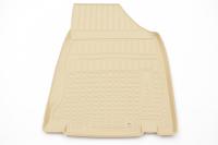 Изображение коврики салона norplast 3d бежевые для nissan pathfinder 5 мест (2014-2021) № npa11-c61-454-b