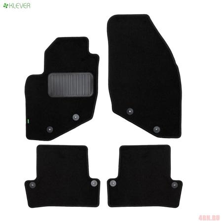 Коврики салона Klever текстильные Standard для Volvo S60 (2000-2009) седан № KLEVER02501001210kh