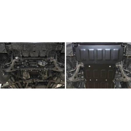 Защита радиатора и картера для Kia Mohave (2017-2021) № 111.02838.1