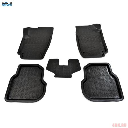 Коврики салона Avtodriver Promo для Volkswagen Polo седан, хэтчбек (2009-2020) № ADRPRO011