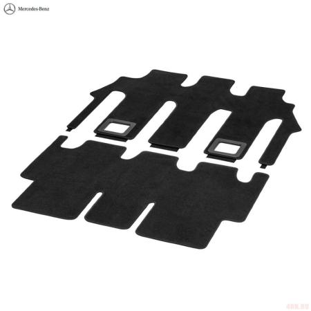 Коврики салона передние текстильные оригинальные для Mercedes EQV (BR447) (2020-2025) № A4476809703