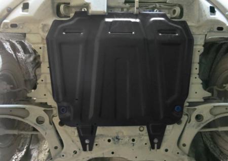 Защита двигателя и КПП для Citroen C4 Aircross (2012-2016) увеличенная № 111.4016.3