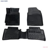 Коврики 3D салона для Hyundai Solaris (2017-2022) № S0706