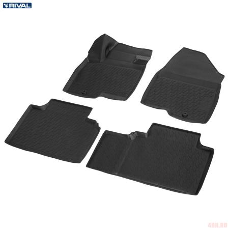 Коврики салона для Baic X7 (2020-2025) № 10405001