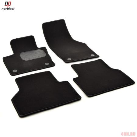 Коврики салона Norplast текстильные для Audi Q3 (2011-2018) № NPA00-VTe050-600a