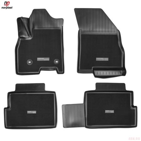 Коврики салона комбинированные для Xcite X-Cross 7 (2024-2025) № NPA11-C11-741-3-CM