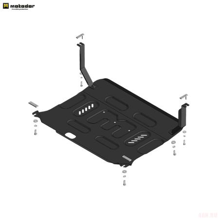 Защита картера и КПП для Livan S6 Pro FWD (2023-2025) № 74702
