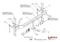 Фаркоп Imiola для Chevrolet Lacetti седан (2005-2013) № CH.008