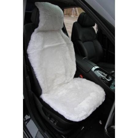 Комплект накидок 2 шт из натурального меха (овчина, короткий ворс, Россия плюс) № CRP025