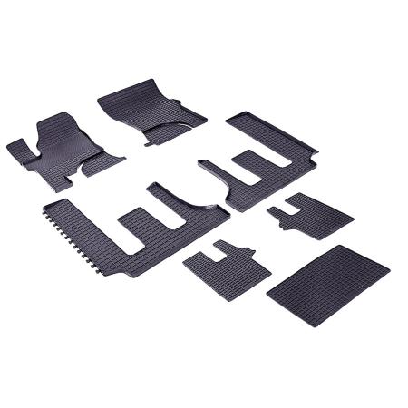 Коврики салона "Сетка" для SsangYong Stavic (2013-2019) 3 ряда № 85282