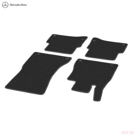 Коврики салона текстильные оригинальные для Mercedes S-Class (W223) (2020-2025) Long № A22368004067R51