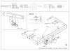 Фаркоп Galia для Ford Galaxy 2WD/4WD (1995-2000) № F105A